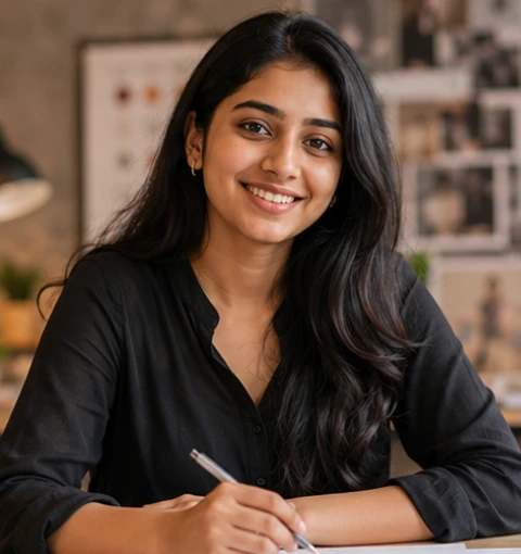 Interior design student Sneha Kapoor